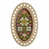 DIY Thread Organizer Kit: Faux Leather Ornament, Needlework Gift