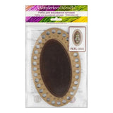 DIY Thread Organizer Kit: Faux Leather Ornament, Needlework Gift