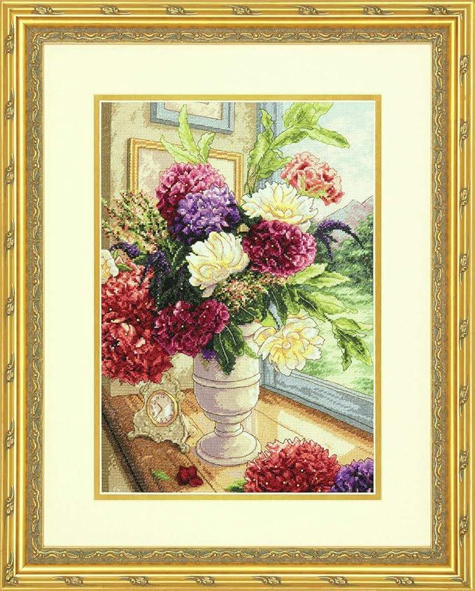 Counted Cross Stitch Kit DIMENSIONS Gold Collection, Summer Bouquet, 70-35328