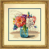 Counted Cross Stitch Kit DIMENSIONS, Garden Bouquet, 70-35334