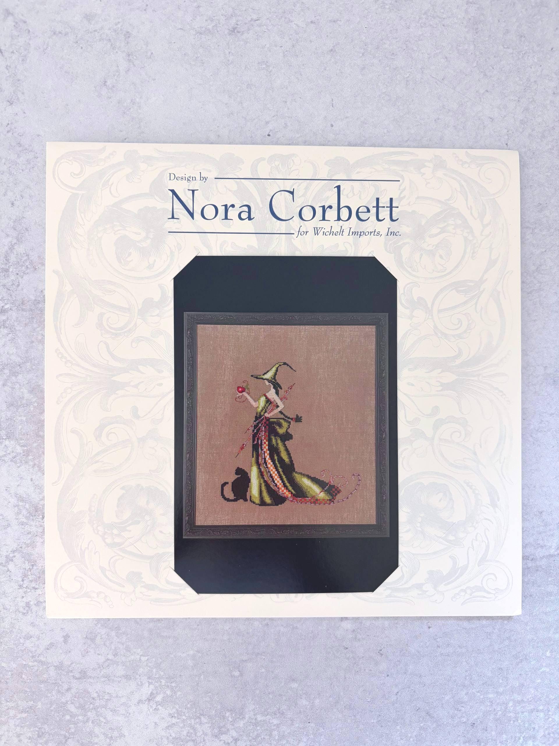 Ana Bewitching Pixies Nora Corbett cross stitch pattern only, Mirabilia Designs NC207