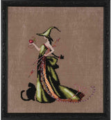 Ana Bewitching Pixies Nora Corbett cross stitch pattern only, Mirabilia Designs NC207