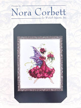 Geranium Nora Corbett cross stitch pattern only, Mirabilia Designs NC198