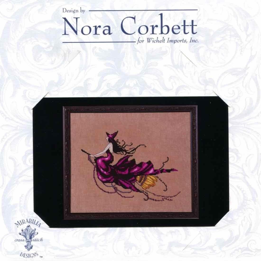 Eva Bewitching Pixies Nora Corbett cross stitch pattern only, Mirabilia Designs NC224