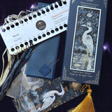 DIY Cross Stitch Bookmark Kit “Heron”, Kings of the night