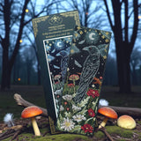 DIY Cross Stitch Bookmark Kit “Raven”, Guardian of the night