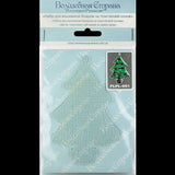 Bead Embroidery Kit on plastic base Christmas Tree, PL-051. Fast DIY Kit