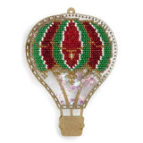 Decorative Baloon for Christmas tree, Bead Embroidery Kit , PL-075
