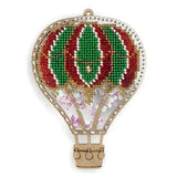 Decorative Baloon for Christmas tree, Bead Embroidery Kit , PL-075