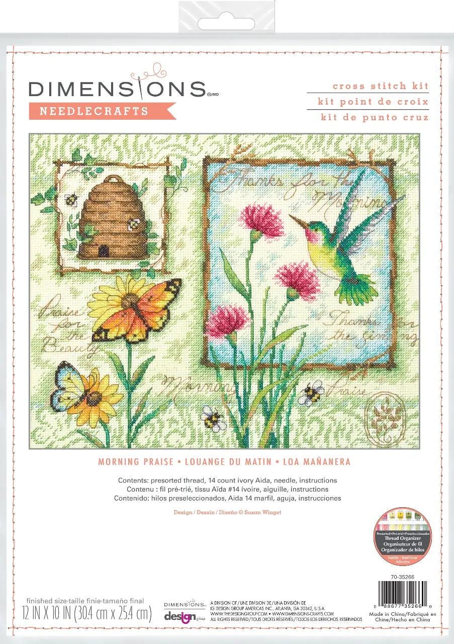 Counted Cross Stitch Kit: Morning Praise - Dimensions
