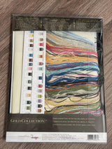 Coastal View Counted Cross Stitch Kit: Dimensions Gold Collection (18ct Aida)
