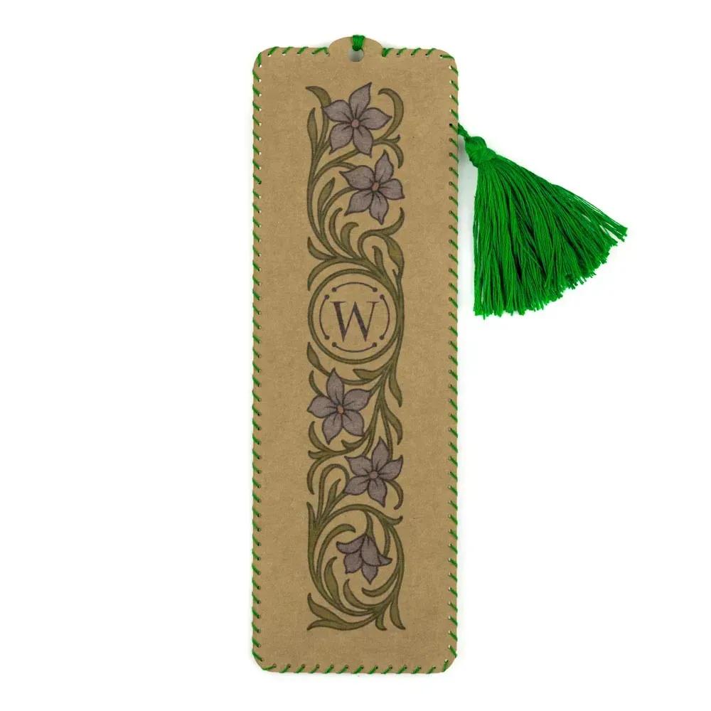 Bookmark set Craft cardboard embroidery kit "Art Nouveau"