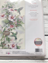 Dimensions Needlecrafts Hummingbird Art 13667, Counted Cross Stitch Kit, 14 Count Ivory Aida