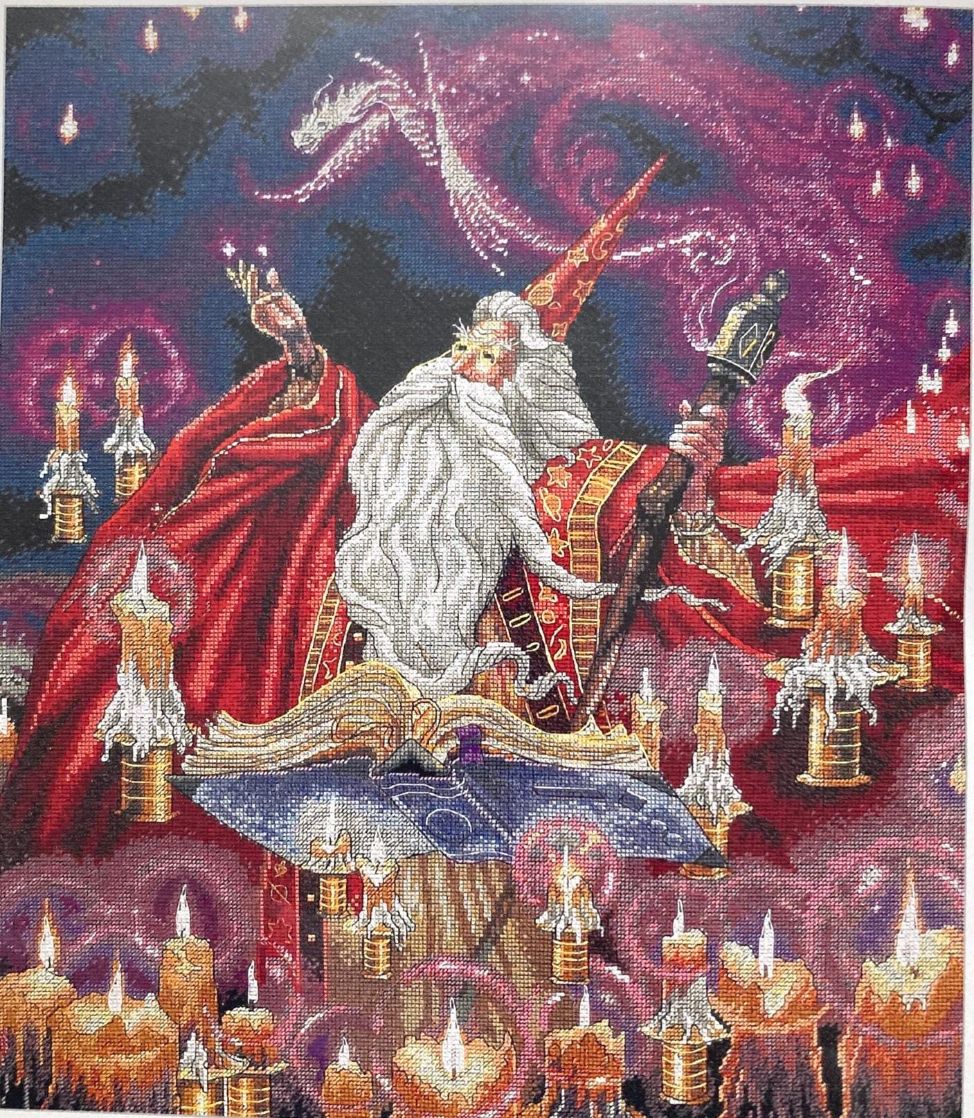 Dimensions Gold Collection Counted Cross Stitch Scarlett Wizard (18 count), 35141