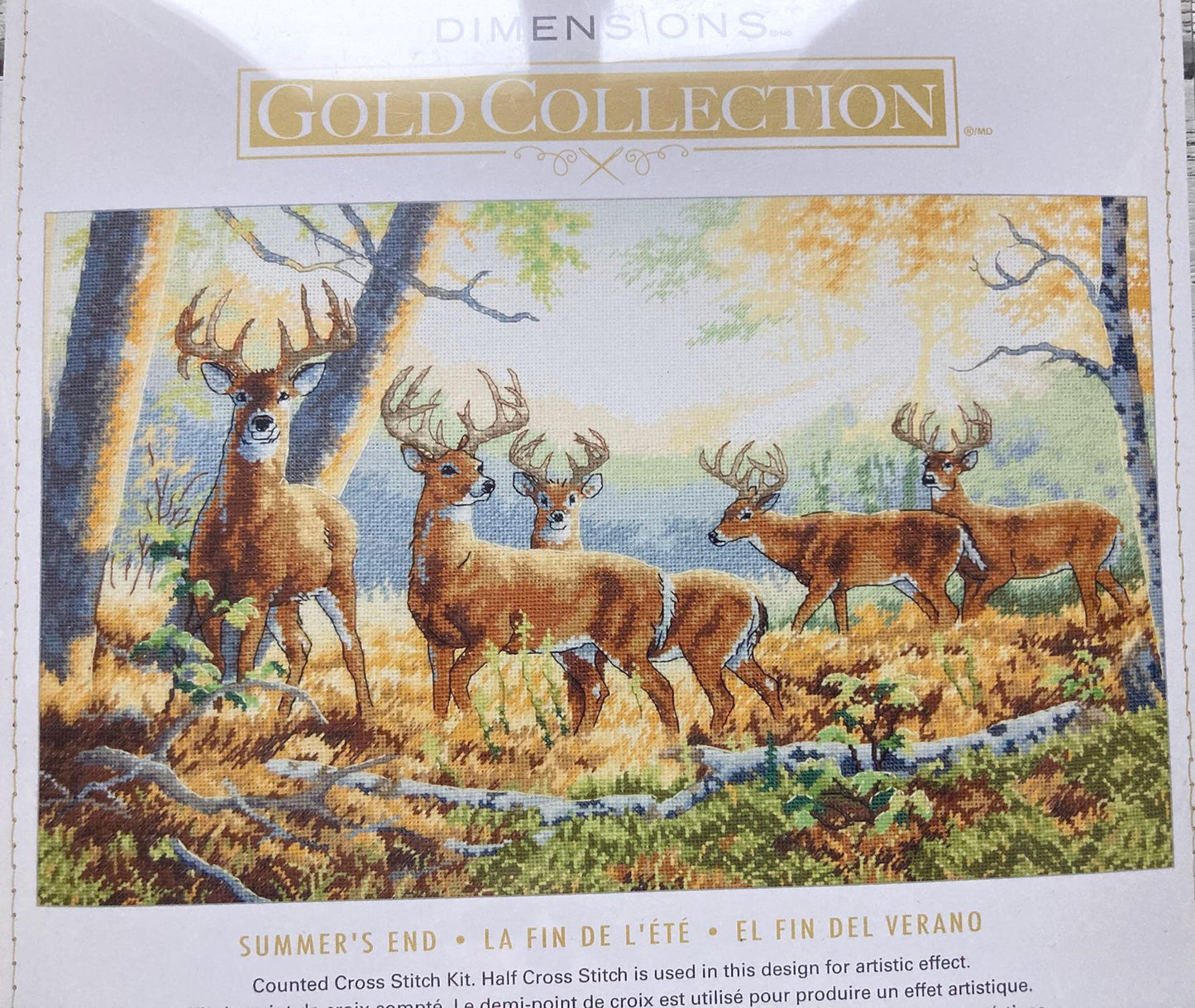 Dimensions Counted Cross Stitch Summer's End, Gold Collection, 70-35320