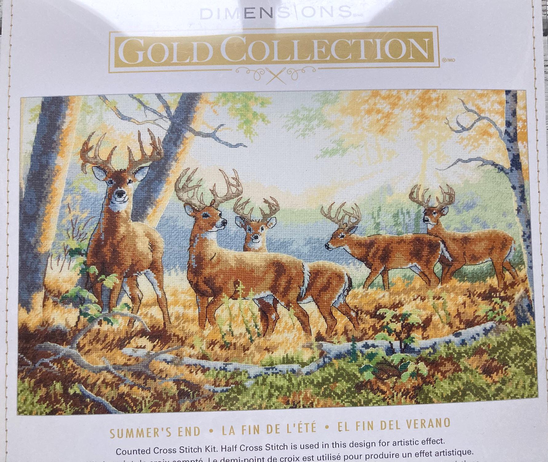Dimensions Counted Cross Stitch Summer's End, Gold Collection, 70-35320