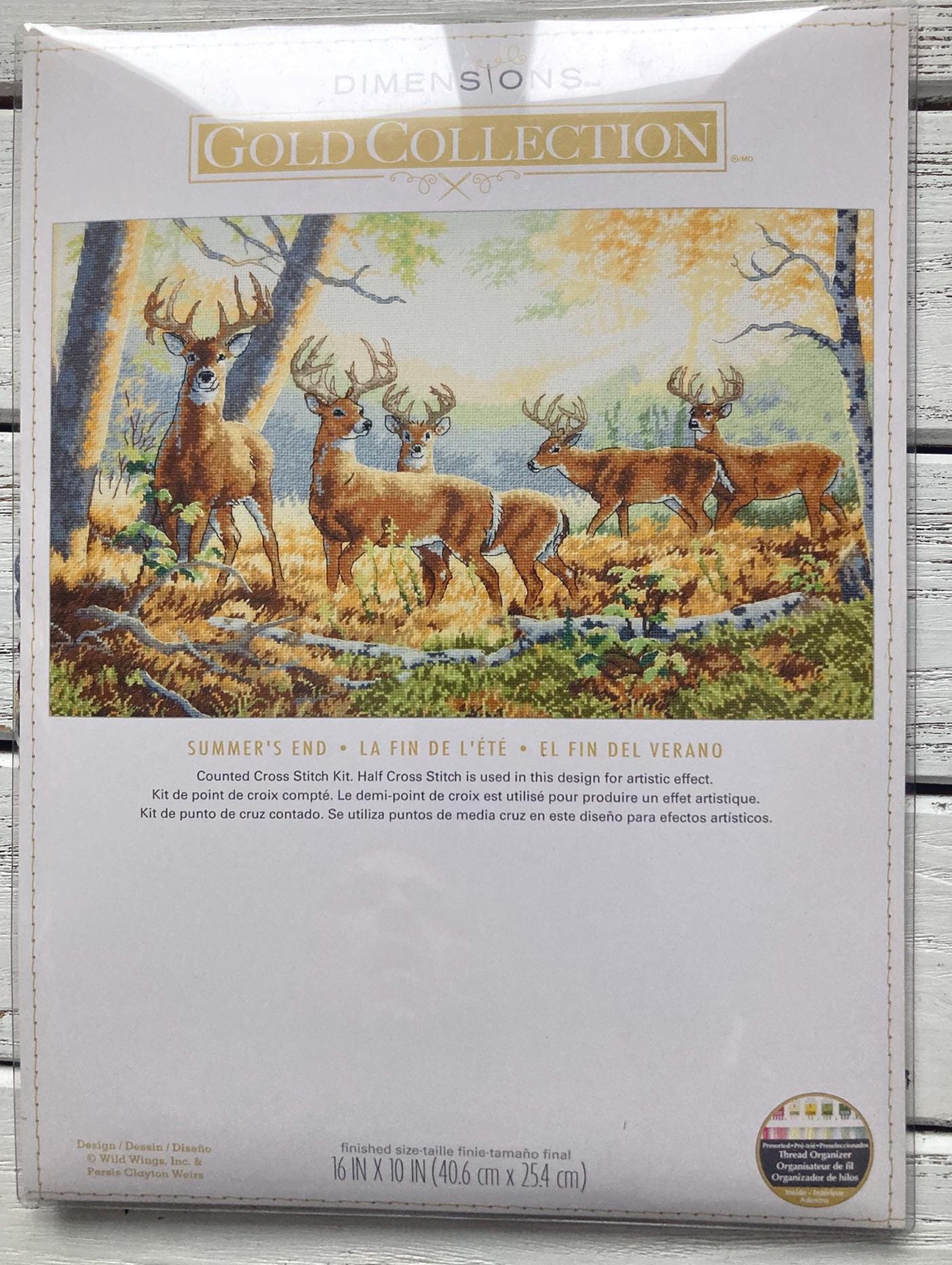Dimensions Counted Cross Stitch Summer's End, Gold Collection, 70-35320