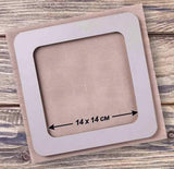 Plywood Embroidery Hoop with Magnetic Holders (5.5x5.5 IN), plain, hand-painted