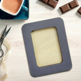 Vertical Gray Plywood Embroidery Hoop with Magnetic Holders (2.5x3.5 IN), plain, hand-painted