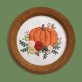 Embroidery kit - Autumn pattern, multi stitch kit, GL-03
