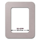 Vertical Plywood Embroidery Hoop with Magnetic Holders (2.5x3.5 IN), plain, hand-painted