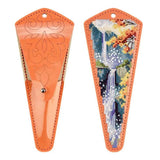 DIY Faux Leather Scissor Case Kit with Cross stitch Waterfall