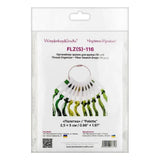 Organizer for threads, ribbons, floss, pallete , 10 pcs, LZ-116